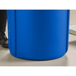 Rubbermaid® FG264300BLUE BRUTE 44 Gallon Blue Round Trash Can Rubbermaid® FG264300BLUE BRUTE 44 Gallon Blue Round Trash Can