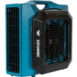 XPOWER XL-760AM Blue Low Profile Air Mover with GFCI Power Outlets and Hour Meter - 1/3 hp XPOWER XL-760AM Blue Low Profile Air Mover with GFCI Power Outlets and Hour Meter - 1/3 hp