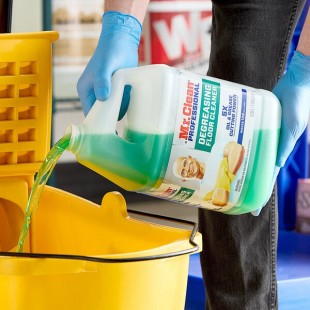 Mr. Clean Professional 19892 1 Gallon / 128 oz. Degreasing Floor Cleaner - 3/Case