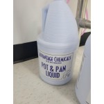 Advantage Chemicals 1 gallon / 128 oz. Concentrated Pot & Pan Liquid Detergent - 4/Case Advantage Chemicals 1 gallon / 128 oz. Concentrated Pot & Pan Liquid Detergent - 4/Case