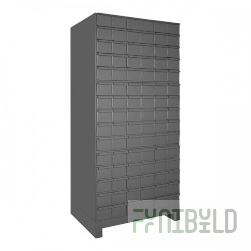 Durham Mfg 90-Drawer Steel Storage Cabinet with Large Drawers and 5 1/4