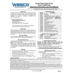 Wesco Industrial Products 1,000 lb. Steel Drum Truck with (2) 10