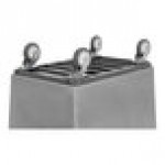 R&B Wire Products, Inc. 12 Bushel Gray Polypropylene Bumper Truck 4612G/PTB