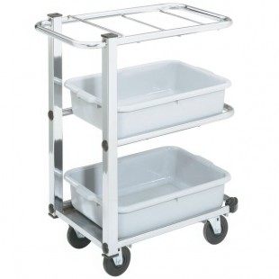 Vollrath 97186 Cantilever Bussing Cart - 27 Vollrath 97186 Cantilever Bussing Cart - 27