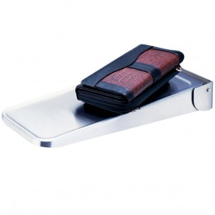 Bobrick B-287 Stainless Steel Folding Utility Shelf Bobrick B-287 Stainless Steel Folding Utility Shelf