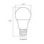 Satco S29810 11 Watt (75 Watt Equivalent) Frosted Warm White Multi-Directional LED Light Bulb - 120V (A19) Satco S29810 11 Watt (75 Watt Equivalent) Frosted Warm White Multi-Directional LED Light Bulb - 120V (A19)
