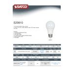 Satco S29810 11 Watt (75 Watt Equivalent) Frosted Warm White Multi-Directional LED Light Bulb - 120V (A19) Satco S29810 11 Watt (75 Watt Equivalent) Frosted Warm White Multi-Directional LED Light Bulb - 120V (A19)