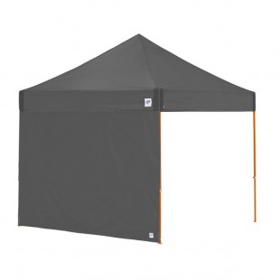 E-Z Up SW3SG10SLGY Recreational 10' Steel Gray Straight Sidewall