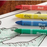 Choice 4 Pack Triangular Kids' Restaurant Crayons in Cello Wrap - 500/Case Choice 4 Pack Triangular Kids' Restaurant Crayons in Cello Wrap - 500/Case