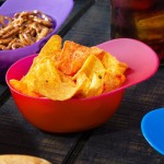 8 oz. Red Mini Baseball Helmet Ice Cream / Snack Bowl - 300/Case