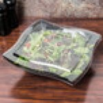Fineline Wavetrends 128-L Clear PET Flat Lid for 128 oz. Serving Bowl - 48/Case