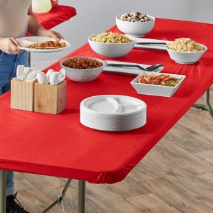 Creative Converting 37327 Stay Put Real Red 30