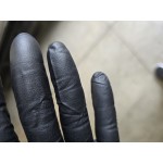 Lavex Pro Nitrile Black Heavy-Duty Powder-Free 6 Mil Thick Textured Gloves - Large - 1,000/Case Lavex Pro Nitrile Black Heavy-Duty Powder-Free 6 Mil Thick Textured Gloves - Large - 1,000/Case