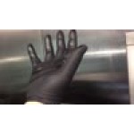 Lavex Pro Nitrile Black Heavy-Duty Powder-Free 6 Mil Thick Textured Gloves - Large - 1,000/Case Lavex Pro Nitrile Black Heavy-Duty Powder-Free 6 Mil Thick Textured Gloves - Large - 1,000/Case
