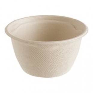 Eco-Products Vanguard 6 oz. Compostable Sugarcane Coupe Bowl - 1,800/Case Eco-Products Vanguard 6 oz. Compostable Sugarcane Coupe Bowl - 1,800/Case