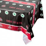 Creative Converting 318562 Ohio State University 2-Ply 1/4 Fold Luncheon Napkin - 240/Case Creative Converting 318562 Ohio State University 2-Ply 1/4 Fold Luncheon Napkin - 240/Case