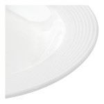 Reserve by Libbey Repetition 13 oz. Aluma White Porcelain Soup Bowl - Sample