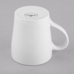Libbey Porcelana 12 oz. Bright White Porcelain Seygo Mug - Sample