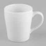 Libbey Porcelana 12 oz. Bright White Porcelain Seygo Mug - Sample