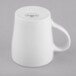 Libbey Porcelana 12 oz. Bright White Porcelain Seygo Mug - Sample