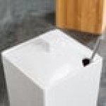 Cal-Mil C1432NL White Melamine Notched Lid for 4
