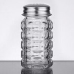 TableCraft Stainless Steel Perforated Shaker Top - 163T - 24/Case