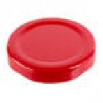Acopa Red Solid Milk Bottle Lid - 12/Case Acopa Red Solid Milk Bottle Lid - 12/Case