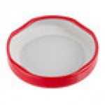 Acopa Red Solid Milk Bottle Lid - 12/Case Acopa Red Solid Milk Bottle Lid - 12/Case