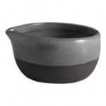 Off Grid Studio Gembrook from Steelite International 4 oz. Round White Stoneware Spouted Ramekin - 36/Case