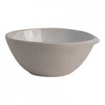 Off Grid Studio Gembrook from Steelite International 4 oz. Round White Stoneware Spouted Ramekin - 36/Case