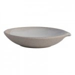Off Grid Studio Gembrook from Steelite International 4 oz. Round White Stoneware Spouted Ramekin - 36/Case