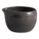 Off Grid Studio Gembrook from Steelite International 4 oz. Round White Stoneware Spouted Ramekin - 36/Case