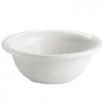 Hall China from Steelite International HL8441/22ABWA Bright White 3 oz. Fluted Ramekin - 36/Case