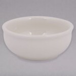 Tuxton BWB-050E 5 oz. White China Sauce / Salsa Dish - 36/Case Tuxton BWB-050E 5 oz. White China Sauce / Salsa Dish - 36/Case