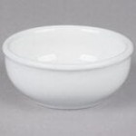 Tuxton BWB-050E 5 oz. White China Sauce / Salsa Dish - 36/Case Tuxton BWB-050E 5 oz. White China Sauce / Salsa Dish - 36/Case