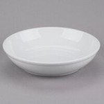 Tuxton BWB-050E 5 oz. White China Sauce / Salsa Dish - 36/Case Tuxton BWB-050E 5 oz. White China Sauce / Salsa Dish - 36/Case