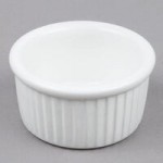 Tuxton BWB-050E 5 oz. White China Sauce / Salsa Dish - 36/Case Tuxton BWB-050E 5 oz. White China Sauce / Salsa Dish - 36/Case