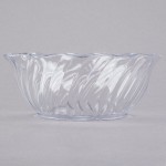 Cambro SRB13CW135 Camwear® 13 oz. Clear Polycarbonate Swirl Bowl - 24/Case Cambro SRB13CW135 Camwear® 13 oz. Clear Polycarbonate Swirl Bowl - 24/Case