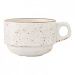 Steelite Performance Craft 12.5 oz. White Oval Eared Dish - 24/Case