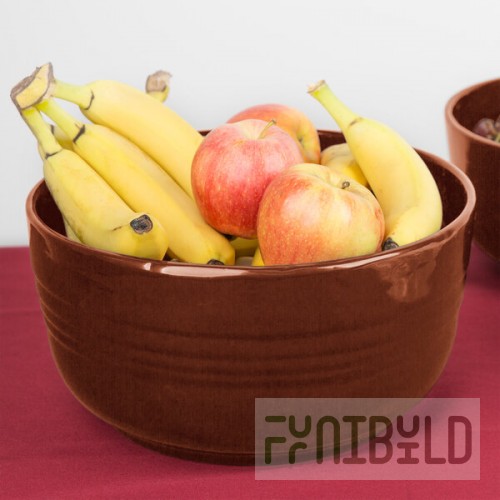 TableCraft CW3180CP 6.75 Qt. Copper Cast Aluminum Fruit Bowl