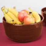 TableCraft CW3180CP 6.75 Qt. Copper Cast Aluminum Fruit Bowl