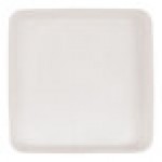 Cal-Mil 128 oz. White Cloud Square Resin Bowl