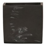 Cal-Mil 128 oz. White Cloud Square Resin Bowl