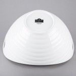 10 Strawberry Street WTR-10RBBOATBWL Whittier 64 oz. White Porcelain Boat Bowl with Ribbed Texture - 6/Case 10 Strawberry Street WTR-10RBBOATBWL Whittier 64 oz. White Porcelain Boat Bowl with Ribbed Texture - 6/Case