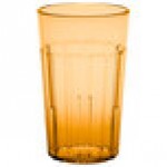 Cambro NT10153 Newport 10 oz. Amber Customizable SAN Plastic Tumbler - 36/Case Cambro NT10153 Newport 10 oz. Amber Customizable SAN Plastic Tumbler - 36/Case
