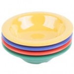GET B-454-FG Diamond Mardi Gras 4.5 oz. Rainforest Green Melamine Bowl - 48/Case