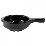 Elite Global Solutions Merced D10C White 10 oz. French Casserole Dish with 2 1/4