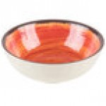 Carlisle 5400552 Mingle 17 oz. Fireball Small Melamine Bowl - 12/Case Carlisle 5400552 Mingle 17 oz. Fireball Small Melamine Bowl - 12/Case
