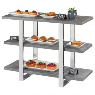 Cal-Mil 3708-83 Ashwood Three-Tier Riser - 32 Cal-Mil 3708-83 Ashwood Three-Tier Riser - 32