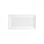 Front of the House Kyoto 12 oz. Bright White Porcelain Bud Vase - 6/Case